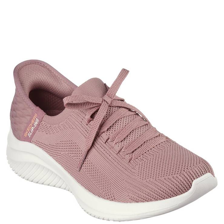 ZAPATILLAS SKECHERS HANDS FREE SLIPINS ULTRA FLEX 3.0 ROSA