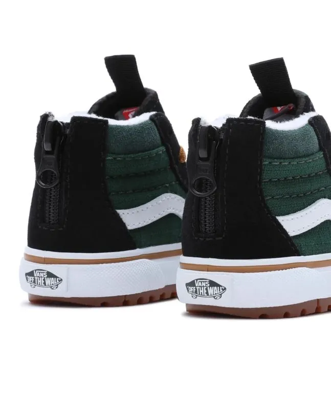 ZAPATILLAS VANS TD SK8HI ZIP MTE1 RIPSTOP NEGROVERDE (14 AñOS)