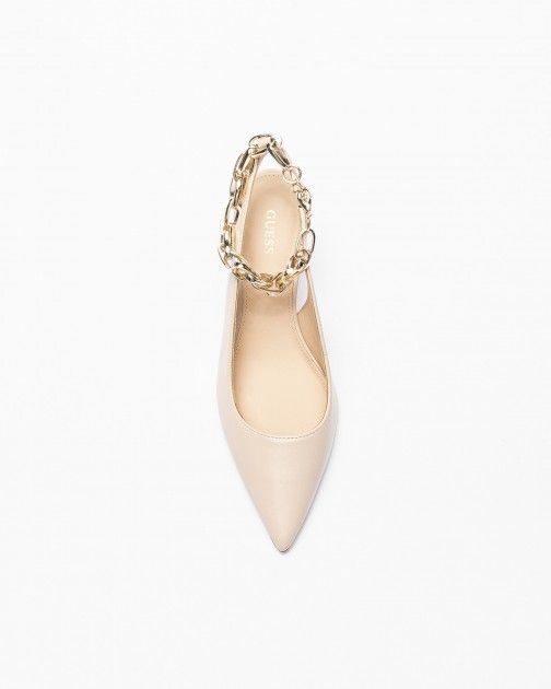 Zapato destalonado Guess Macia Beige