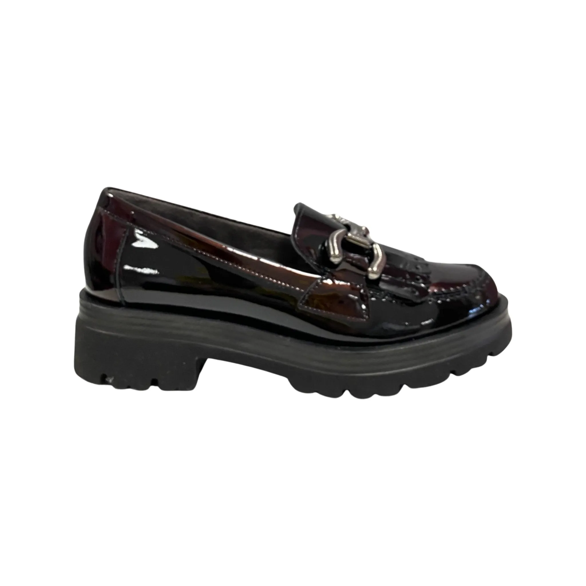 ZAPATO MUJER PITILLOS 5360 NEGROMARRN