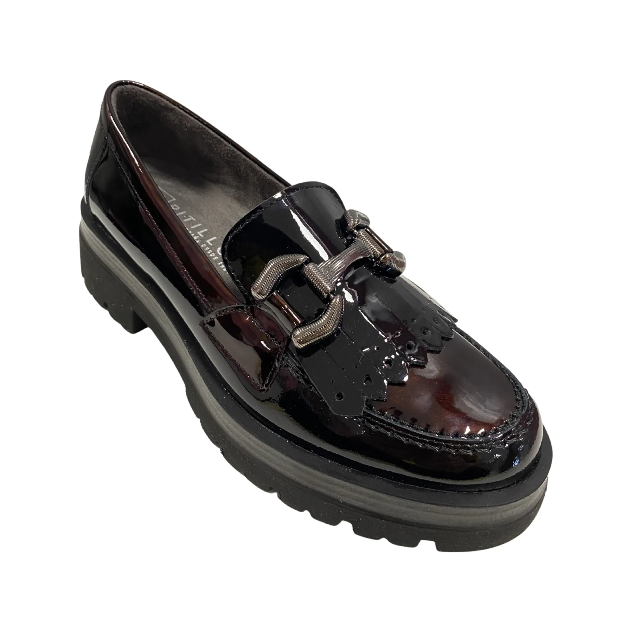 ZAPATO MUJER PITILLOS 5360 NEGROMARRN