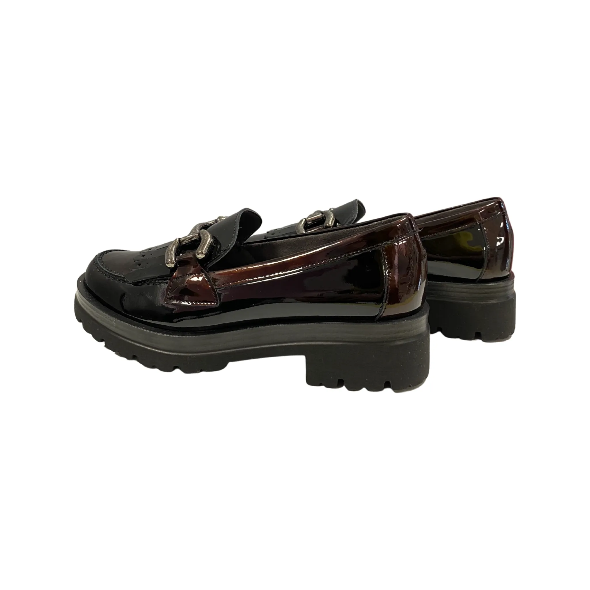 ZAPATO MUJER PITILLOS 5360 NEGROMARRN