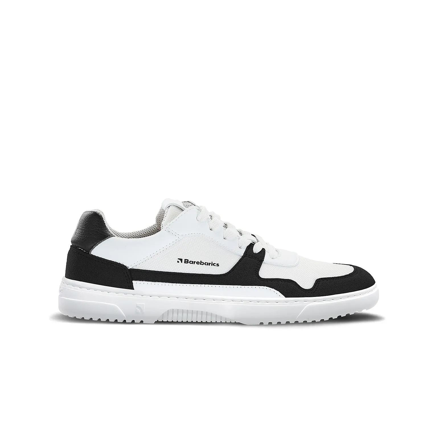ZAPATOS BAREBARICS ZING  WHITE & BLACK