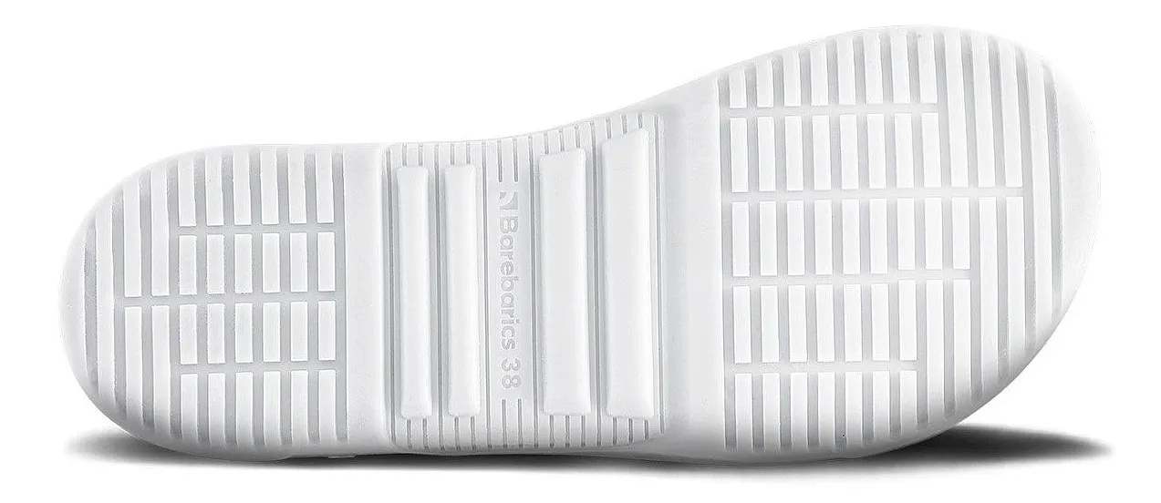 ZAPATOS BAREBARICS ZING  WHITE & BLACK
