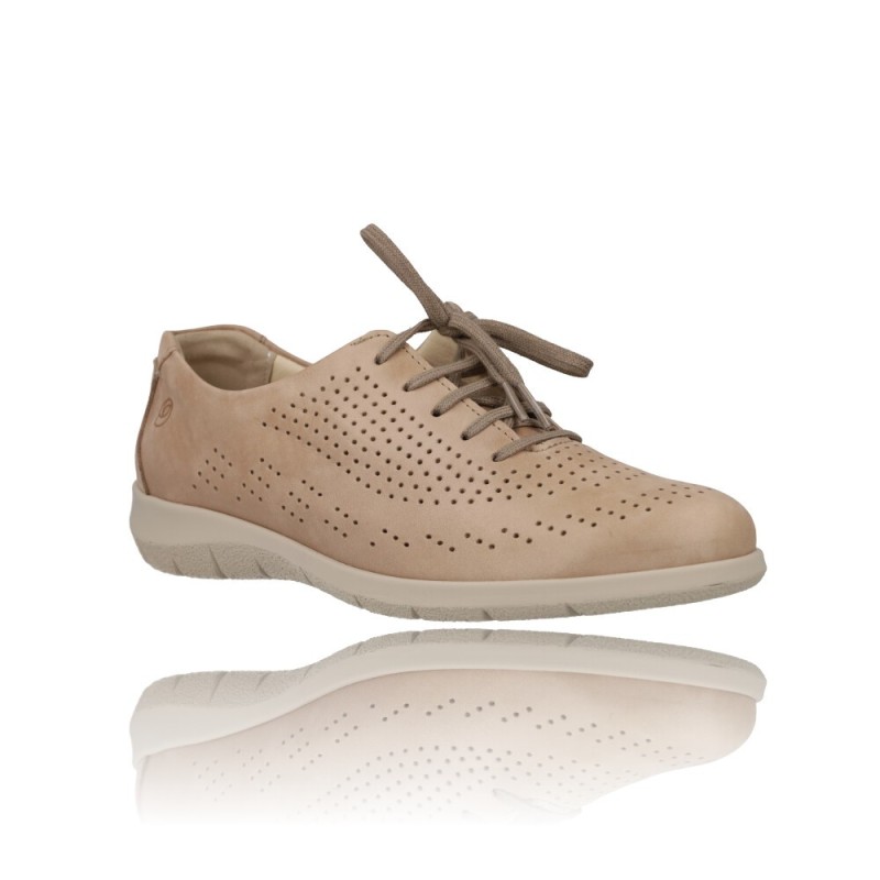 Zapatos Casual con Cordones para Mujer de Suave 3603