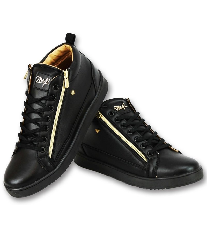 ZAPATOS DE HOMBRE  BEE BLACK GOLD V2  CMS98   NEGRO