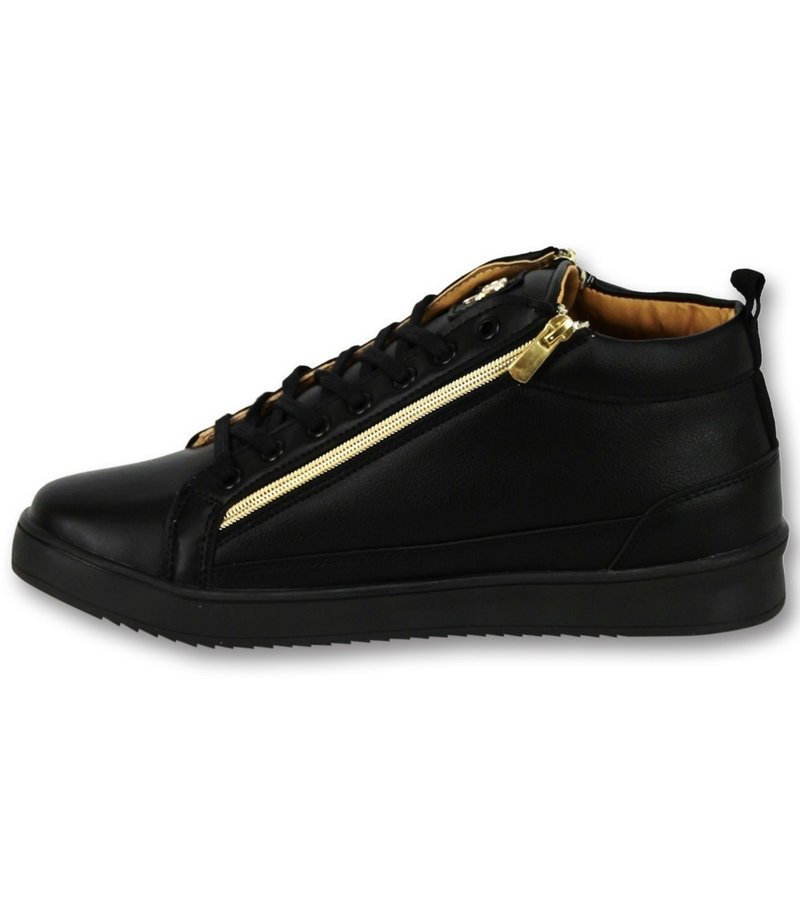 ZAPATOS DE HOMBRE  BEE BLACK GOLD V2  CMS98   NEGRO