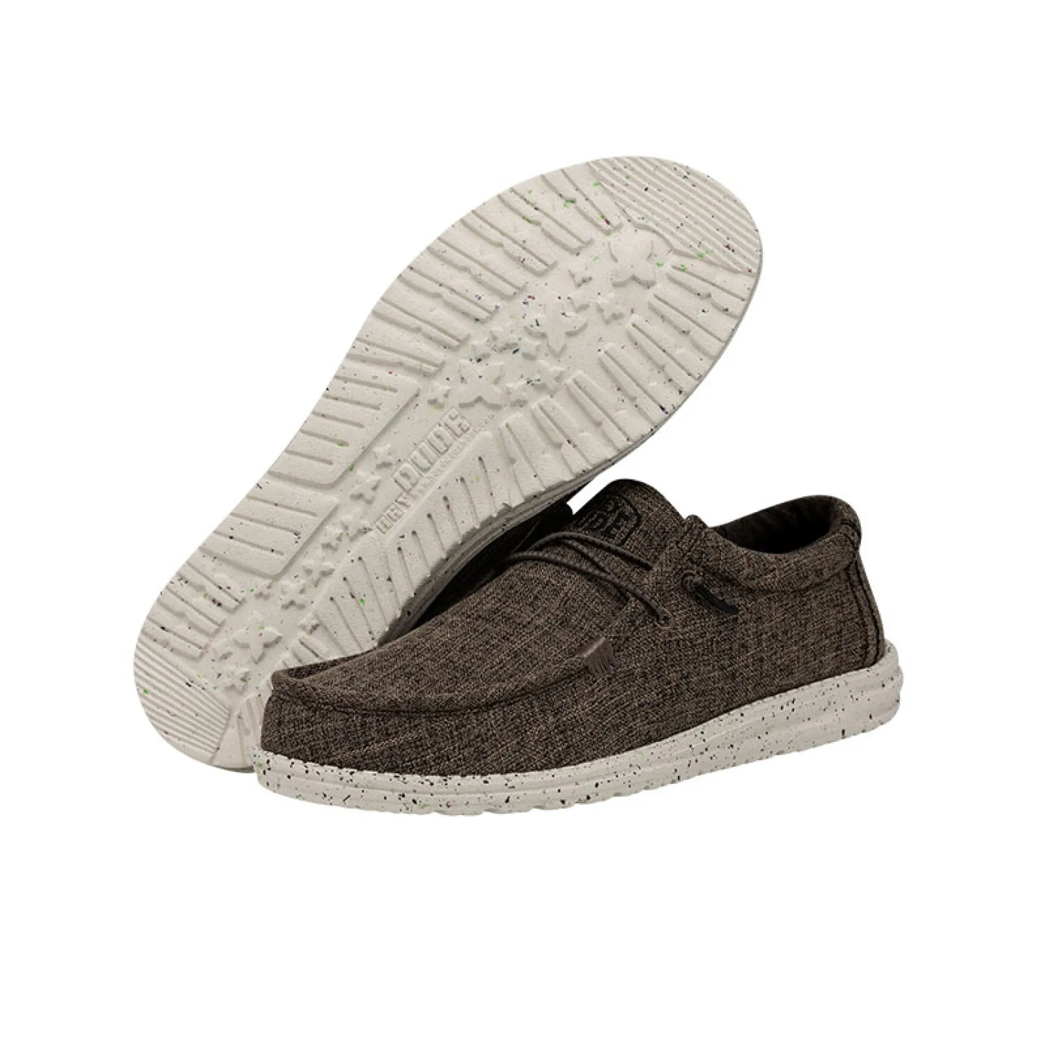 ZAPATOS HEY DUDE WALLY BLEND  MARRóN
