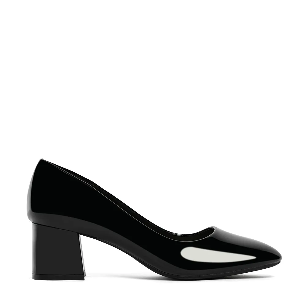 Zapatos Taco Negro Oficina Weide Gh52