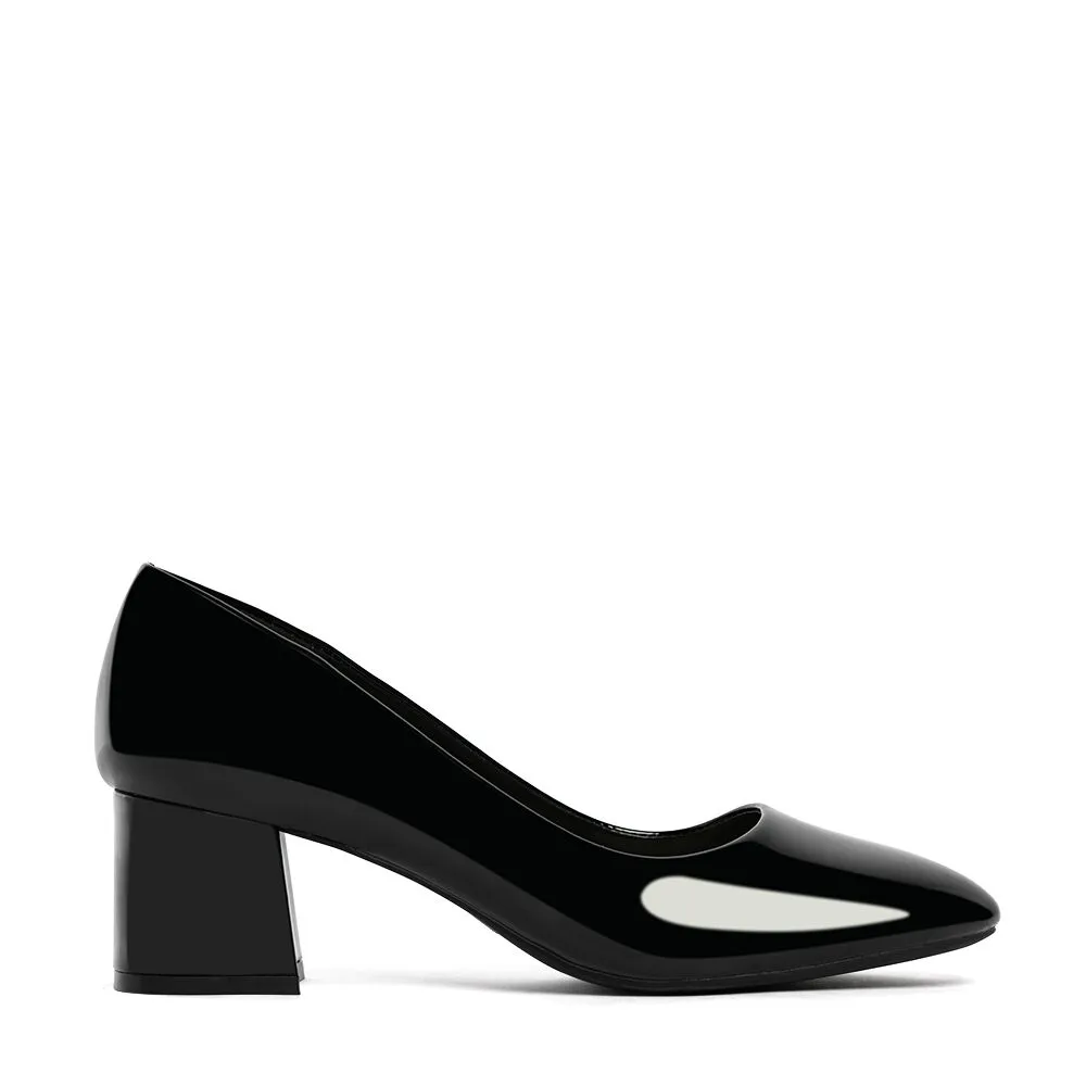 Zapatos Taco Negro Oficina Weide Gh52