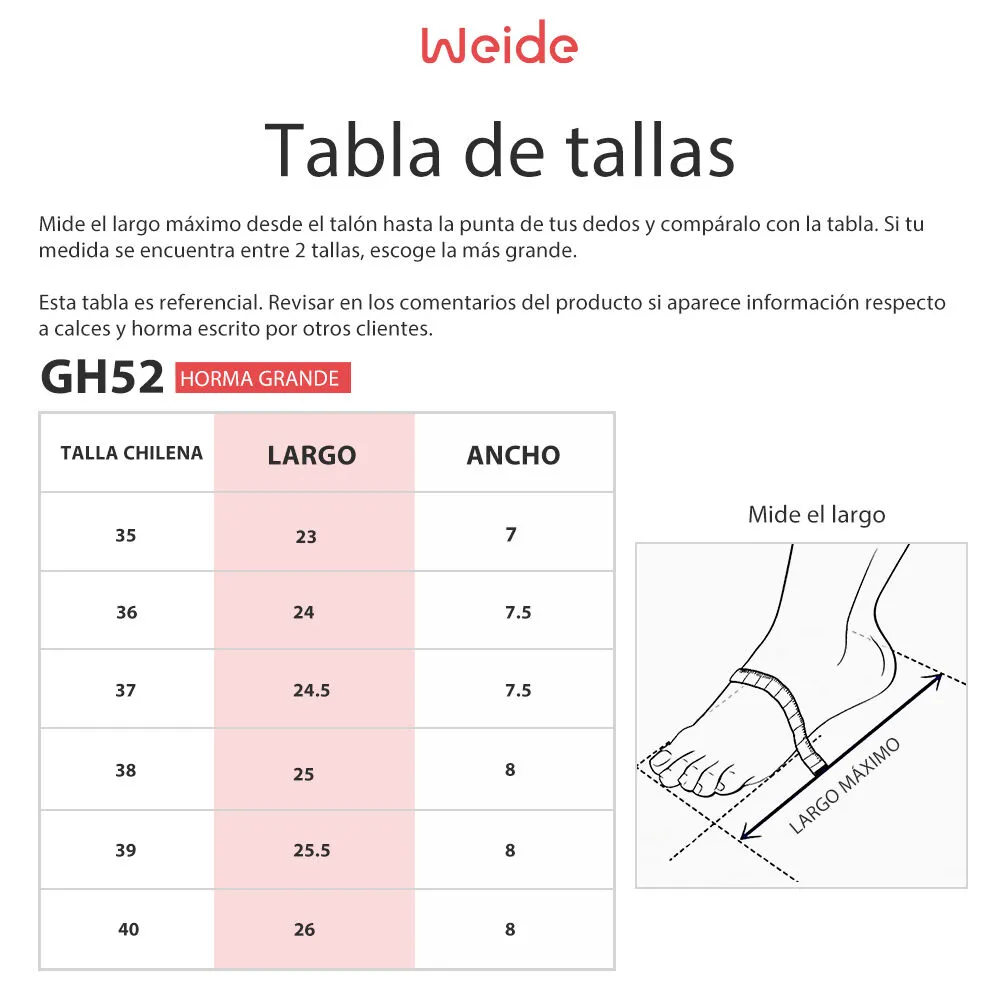 Zapatos Taco Negro Oficina Weide Gh52